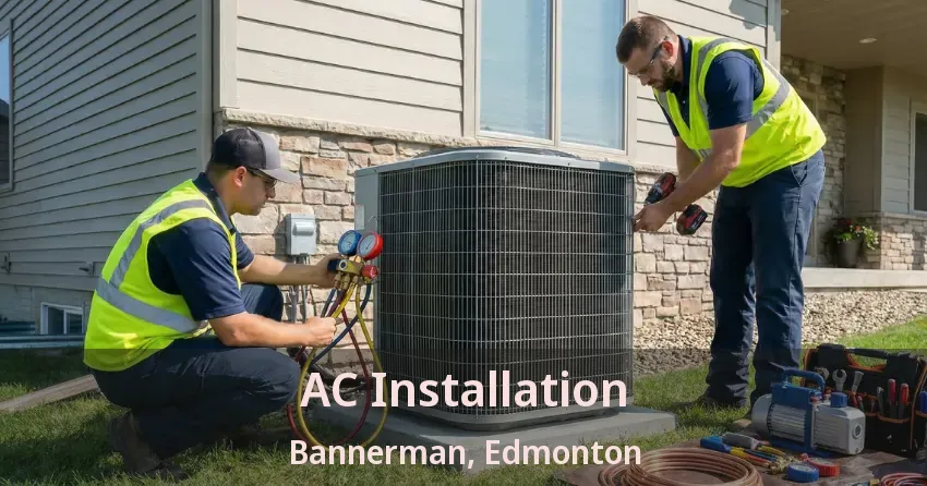 AC Installation Bannerman, Edmonton - AB