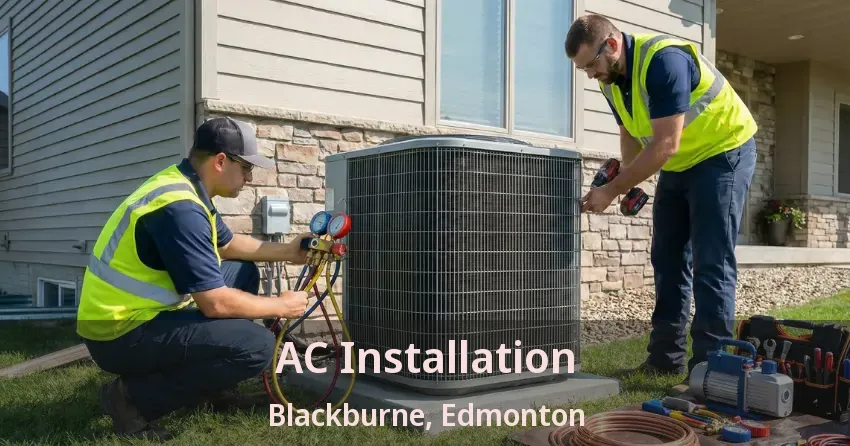 AC Installation Blackburne, Edmonton - AB
