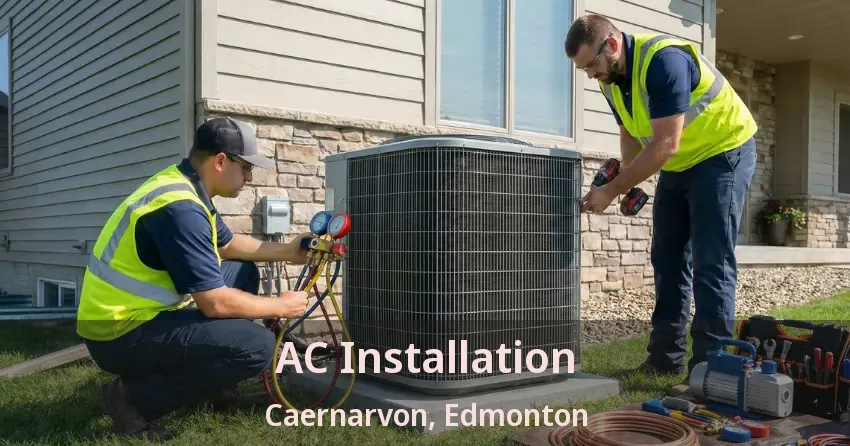 AC Installation Caernarvon, Edmonton - AB