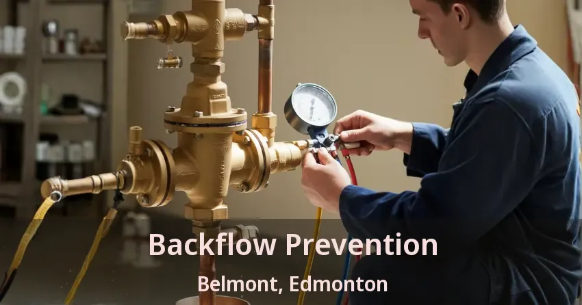 Backflow Prevention Belmont, Edmonton - AB