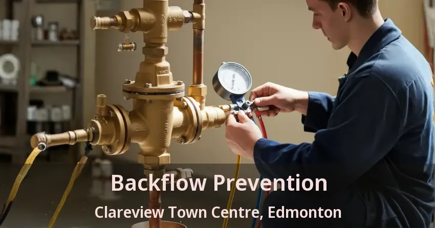 Backflow Prevention Clareview Town Centre, Edmonton - AB
