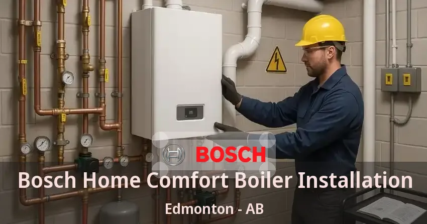 Bosch Home Comfort Boiler Installation Edmonton - AB