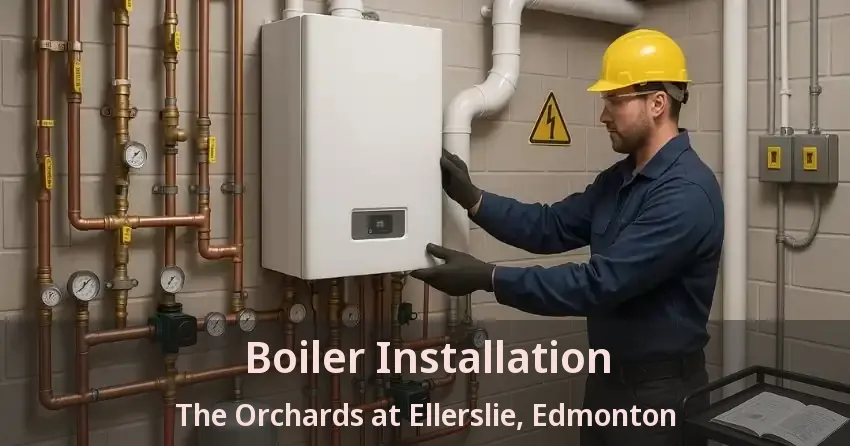 Boiler Installation The Orchards at Ellerslie, Edmonton - AB
