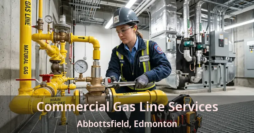 Commercial Gas Line Services Abbottsfield, Edmonton - AB