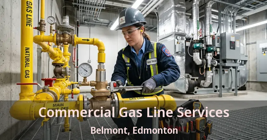 Commercial Gas Line Services Belmont, Edmonton - AB