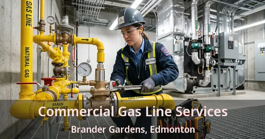 Commercial Gas Line Services Brander Gardens, Edmonton - AB