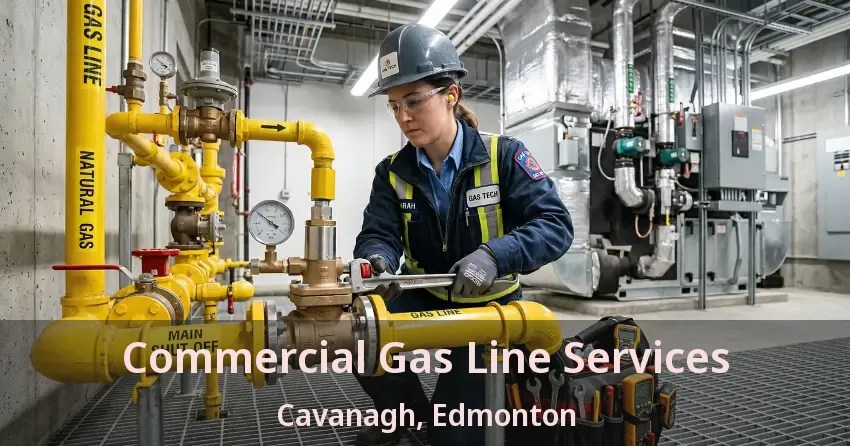 Commercial Gas Line Services Cavanagh, Edmonton - AB