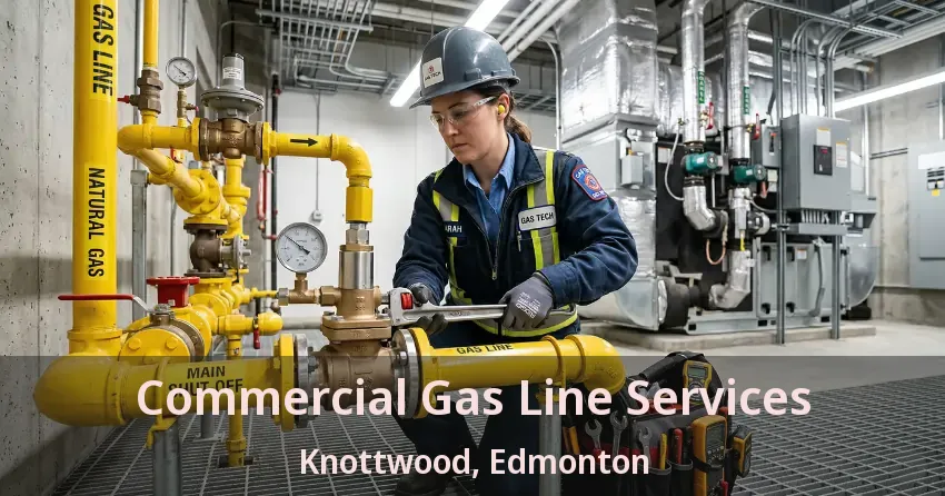 Commercial Gas Line Services Knottwood, Edmonton - AB