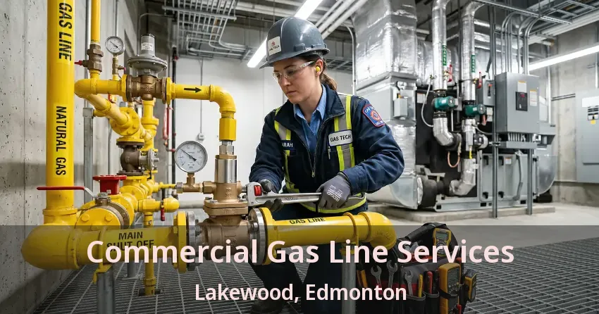 Commercial Gas Line Services Lakewood, Edmonton - AB
