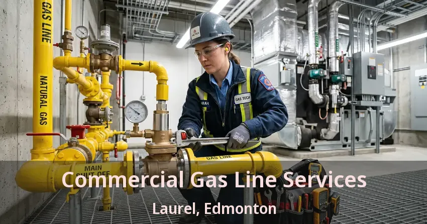 Commercial Gas Line Services Laurel, Edmonton - AB