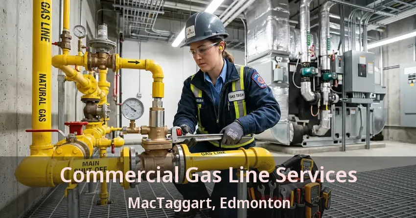 Commercial Gas Line Services MacTaggart, Edmonton - AB