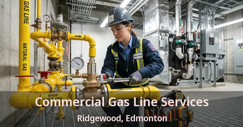 Commercial Gas Line Services Ridgewood, Edmonton - AB