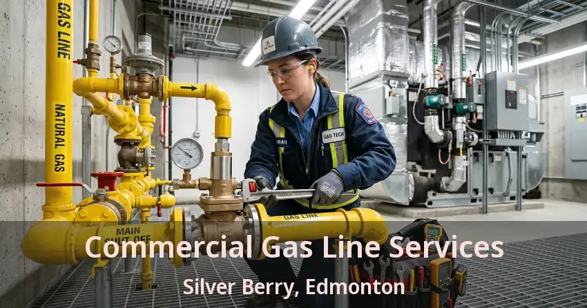 Commercial Gas Line Services Silver Berry, Edmonton - AB