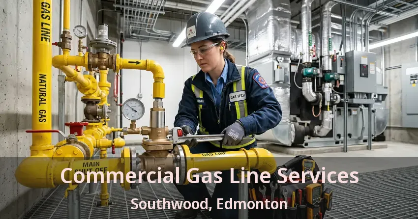 Commercial Gas Line Services Southwood, Edmonton - AB