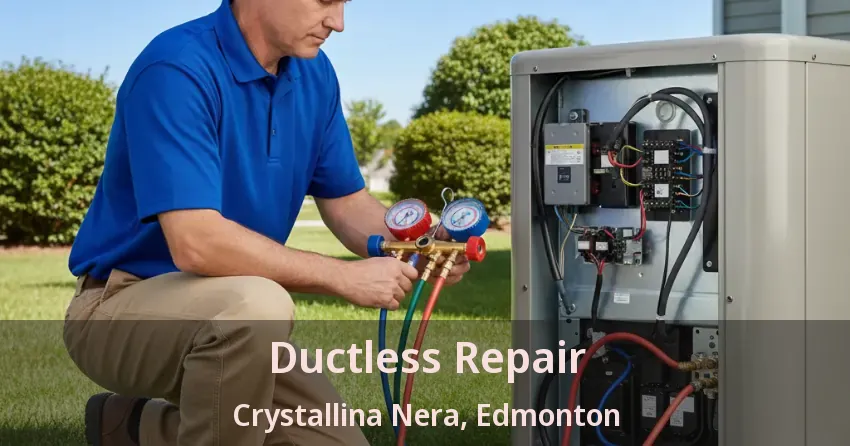 Ductless Repair Crystallina Nera, Edmonton - AB