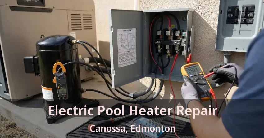 Electric Pool Heater Repair Canossa, Edmonton - AB