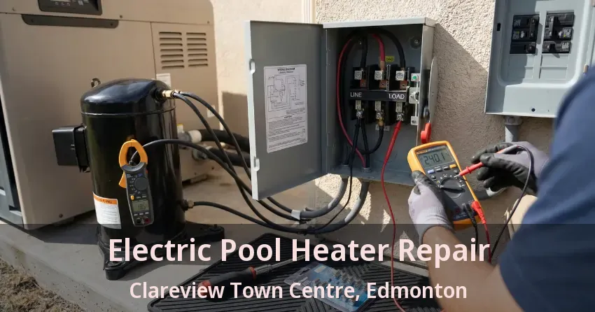 Electric Pool Heater Repair Clareview Town Centre, Edmonton - AB