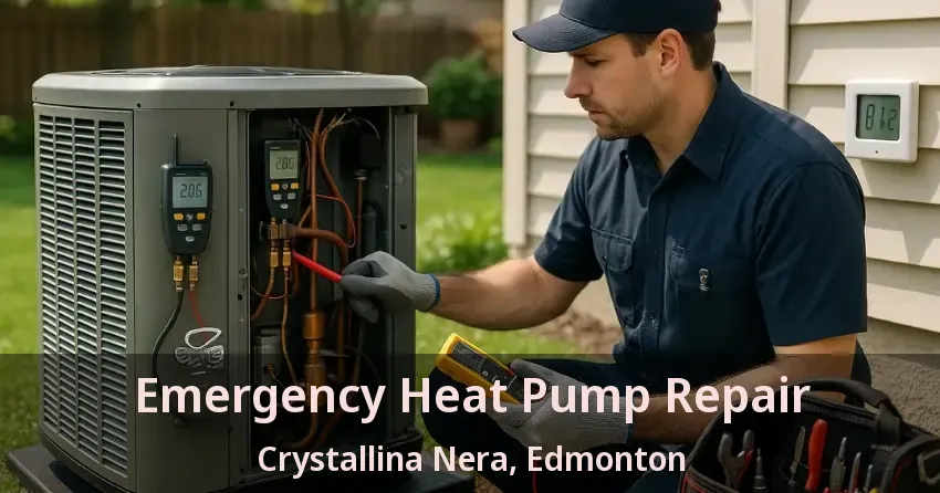 Emergency Heat Pump Repair Crystallina Nera, Edmonton - AB