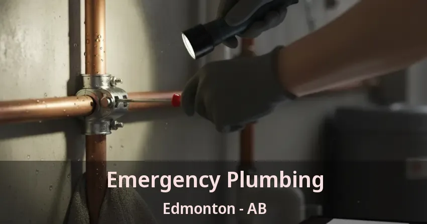 Emergency Plumbing Edmonton - AB