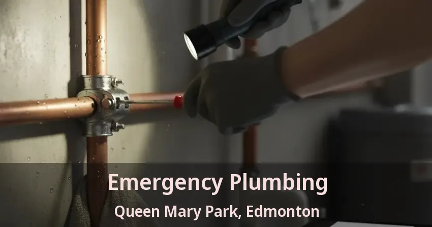 Emergency Plumbing Queen Mary Park, Edmonton - AB