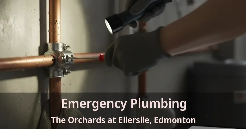 Emergency Plumbing The Orchards at Ellerslie, Edmonton - AB