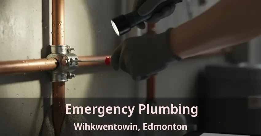 Emergency Plumbing Wihkwentowin, Edmonton - AB