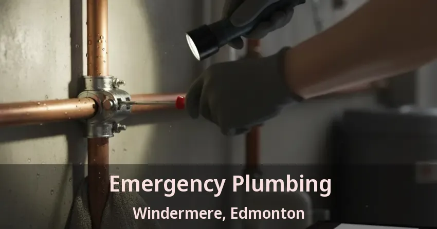 Emergency Plumbing Windermere, Edmonton - AB