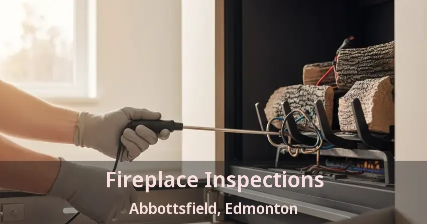 Fireplace Inspections Abbottsfield, Edmonton - AB
