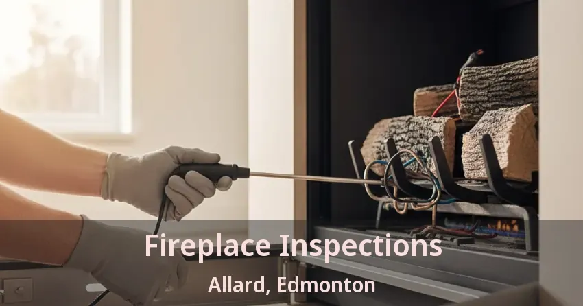 Fireplace Inspections Allard, Edmonton - AB