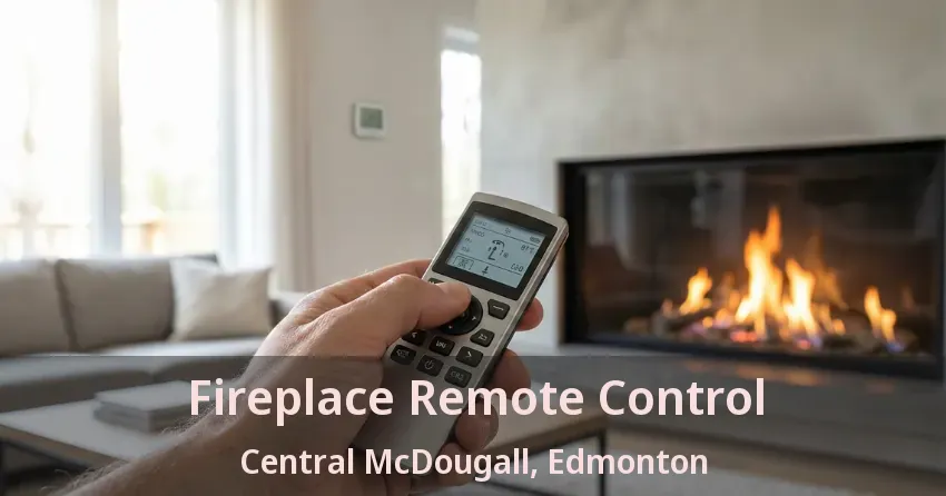 Fireplace Remote Control Central McDougall, Edmonton - AB