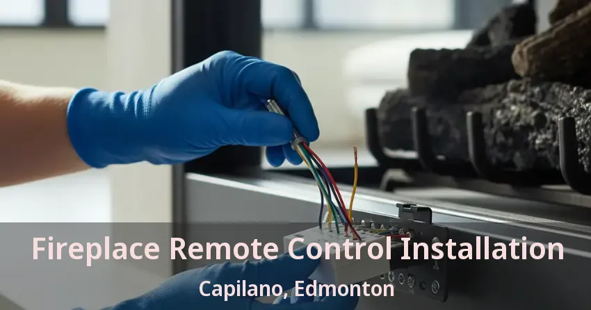 Fireplace Remote Control Installation Capilano, Edmonton - AB