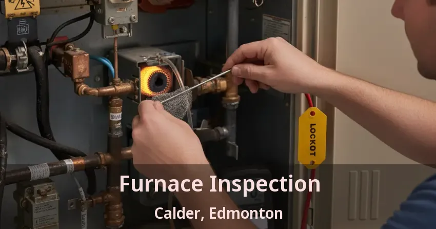 Furnace Inspection Calder, Edmonton - AB