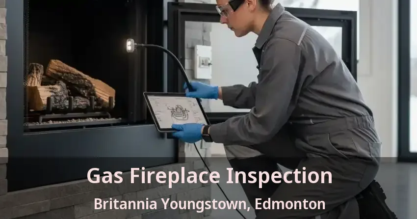 Gas Fireplace Inspection Britannia Youngstown, Edmonton - AB
