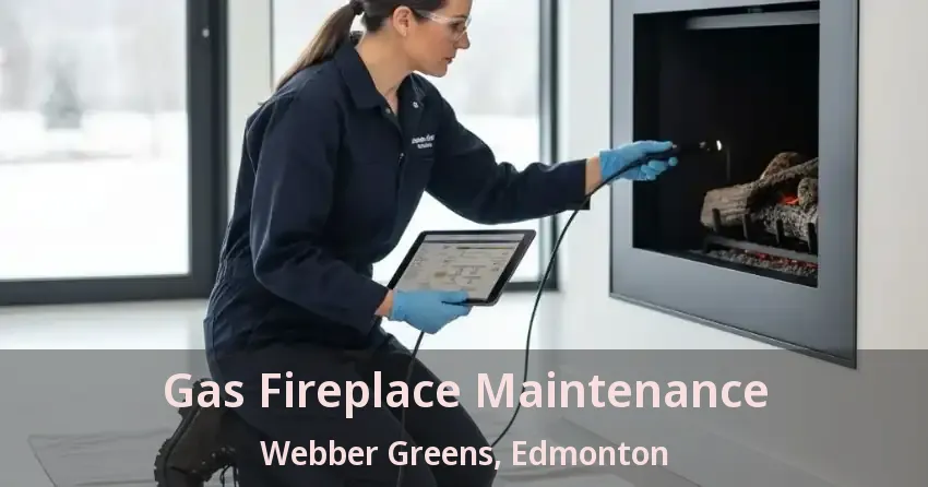 Gas Fireplace Maintenance Webber Greens, Edmonton - AB