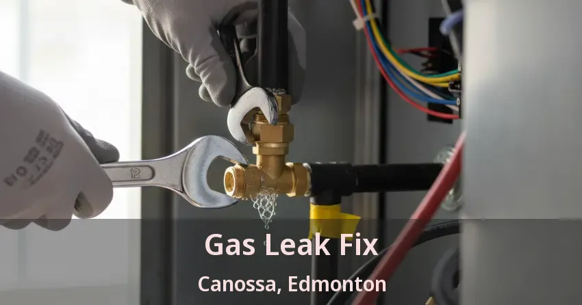Gas Leak Fix Canossa, Edmonton - AB