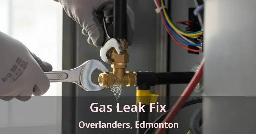 Gas Leak Fix Overlanders, Edmonton - AB