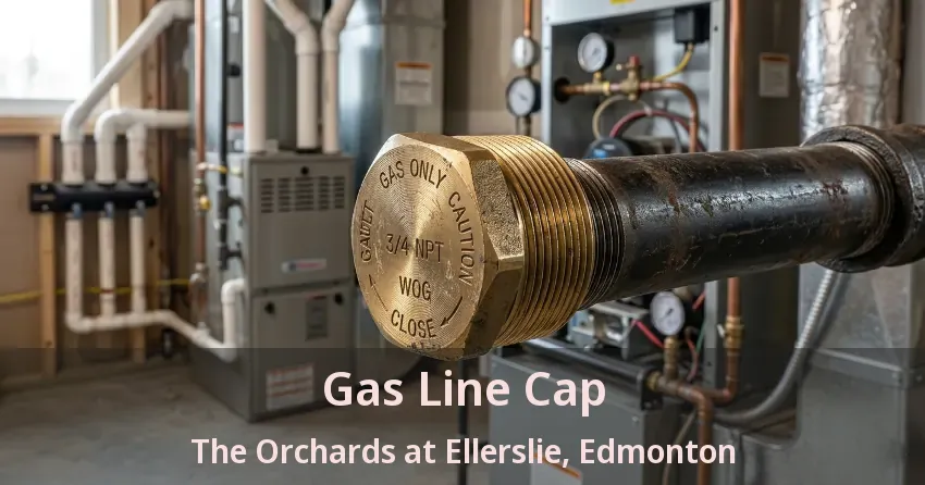 Gas Line Cap The Orchards at Ellerslie, Edmonton - AB