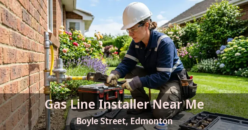 Gas Line Installer Near Me Boyle Street, Edmonton - AB