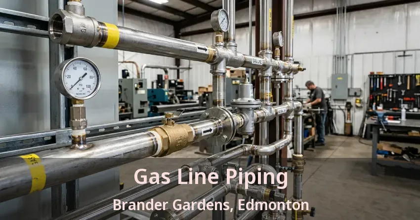Gas Line Piping Brander Gardens, Edmonton - AB