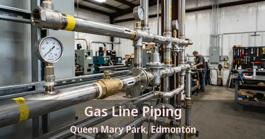 Gas Line Piping Queen Mary Park, Edmonton - AB