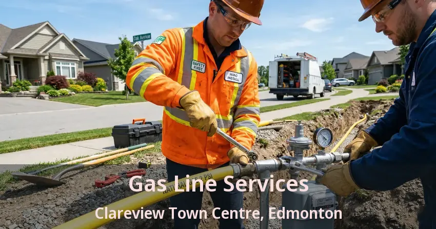 Gas Line Services Clareview Town Centre, Edmonton - AB