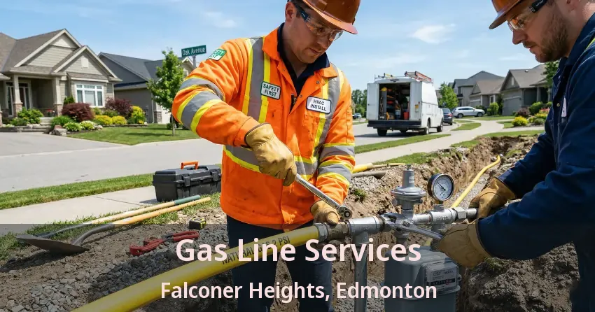 Gas Line Services Falconer Heights, Edmonton - AB