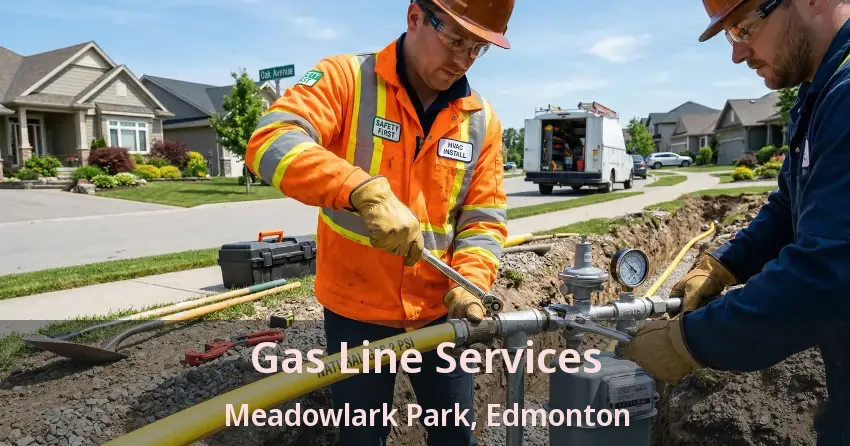 Gas Line Services Meadowlark Park, Edmonton - AB