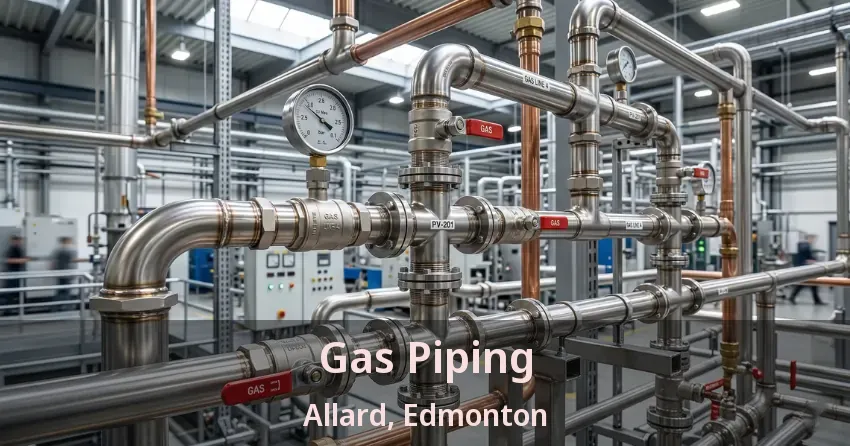 Gas Piping Allard, Edmonton - AB