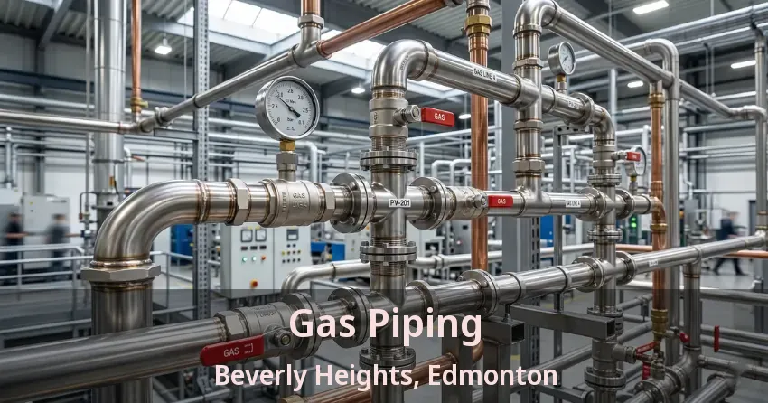 Gas Piping Beverly Heights, Edmonton - AB