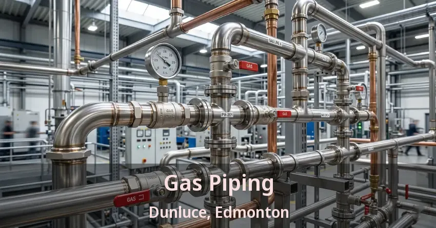 Gas Piping Dunluce, Edmonton - AB