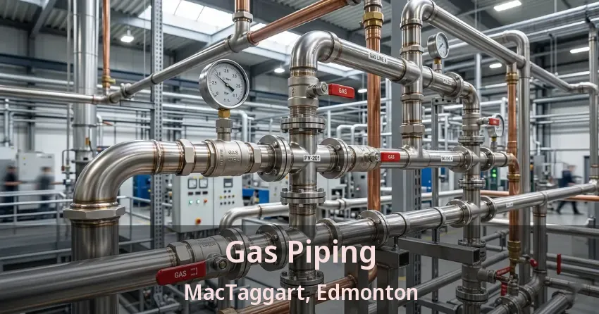 Gas Piping MacTaggart, Edmonton - AB