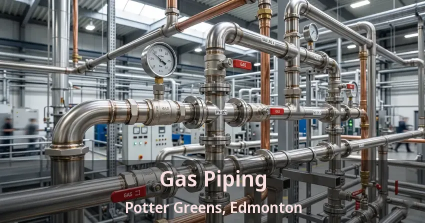 Gas Piping Potter Greens, Edmonton - AB