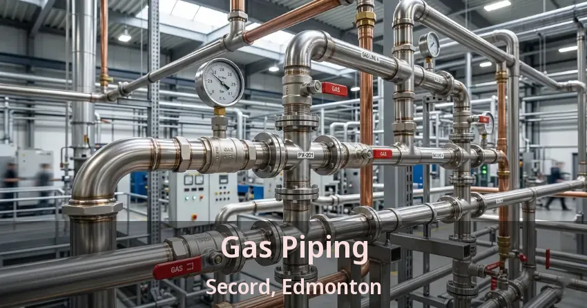 Gas Piping Secord, Edmonton - AB