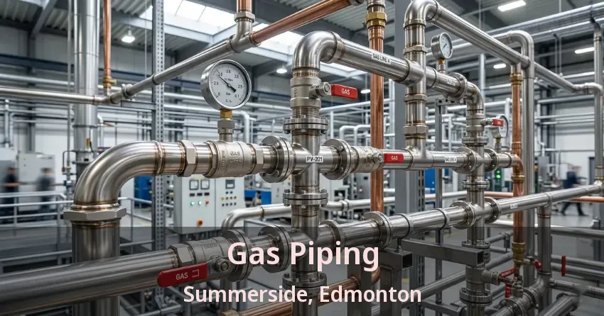 Gas Piping Summerside, Edmonton - AB